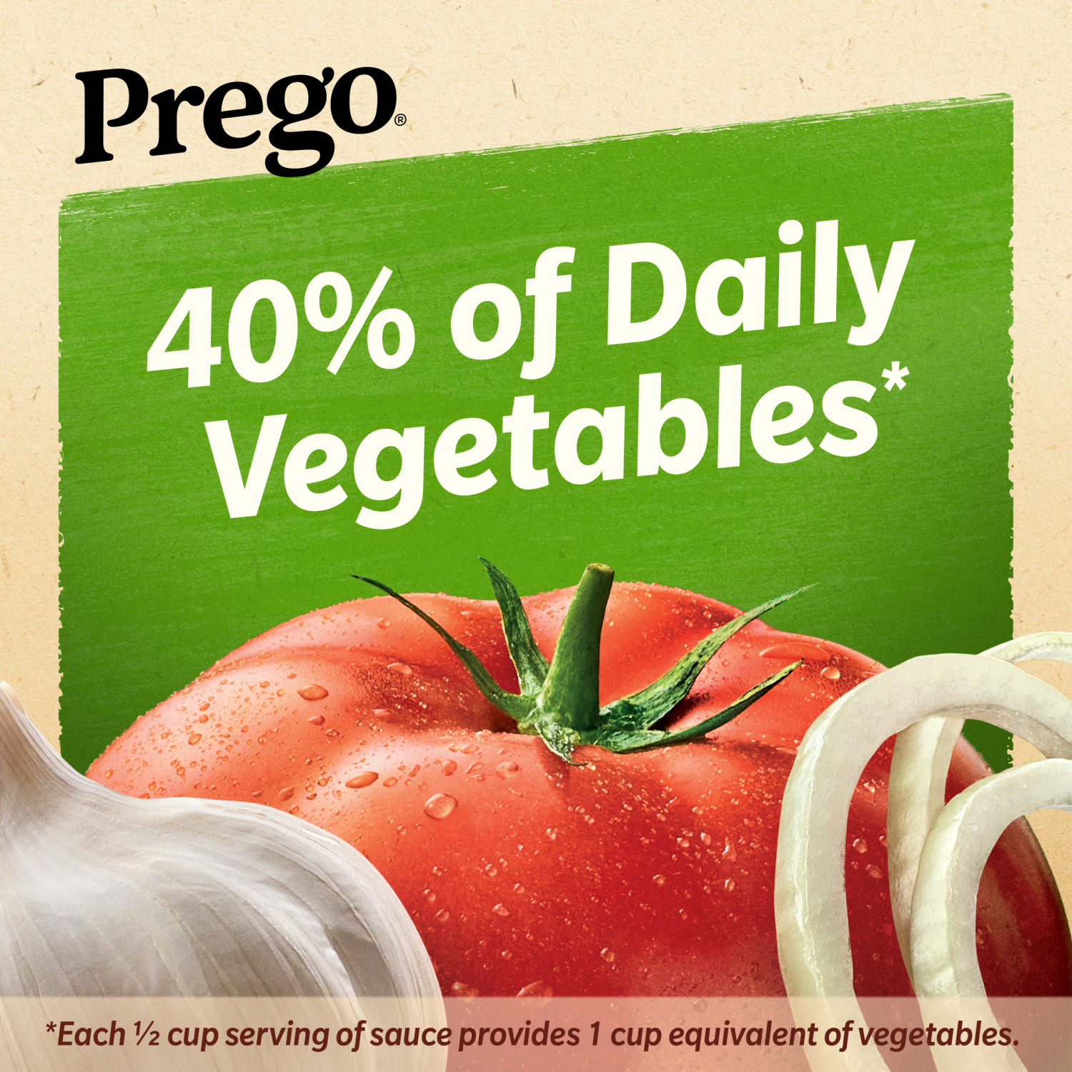 slide 7 of 8, Prego Chunky Tomato, Onion and Garlic Pasta Sauce, 45.000 oz