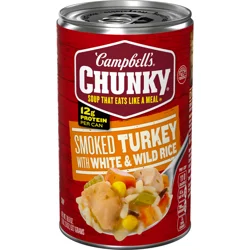 Campbell's Smoked Turkey with White and Wild Rice Soup