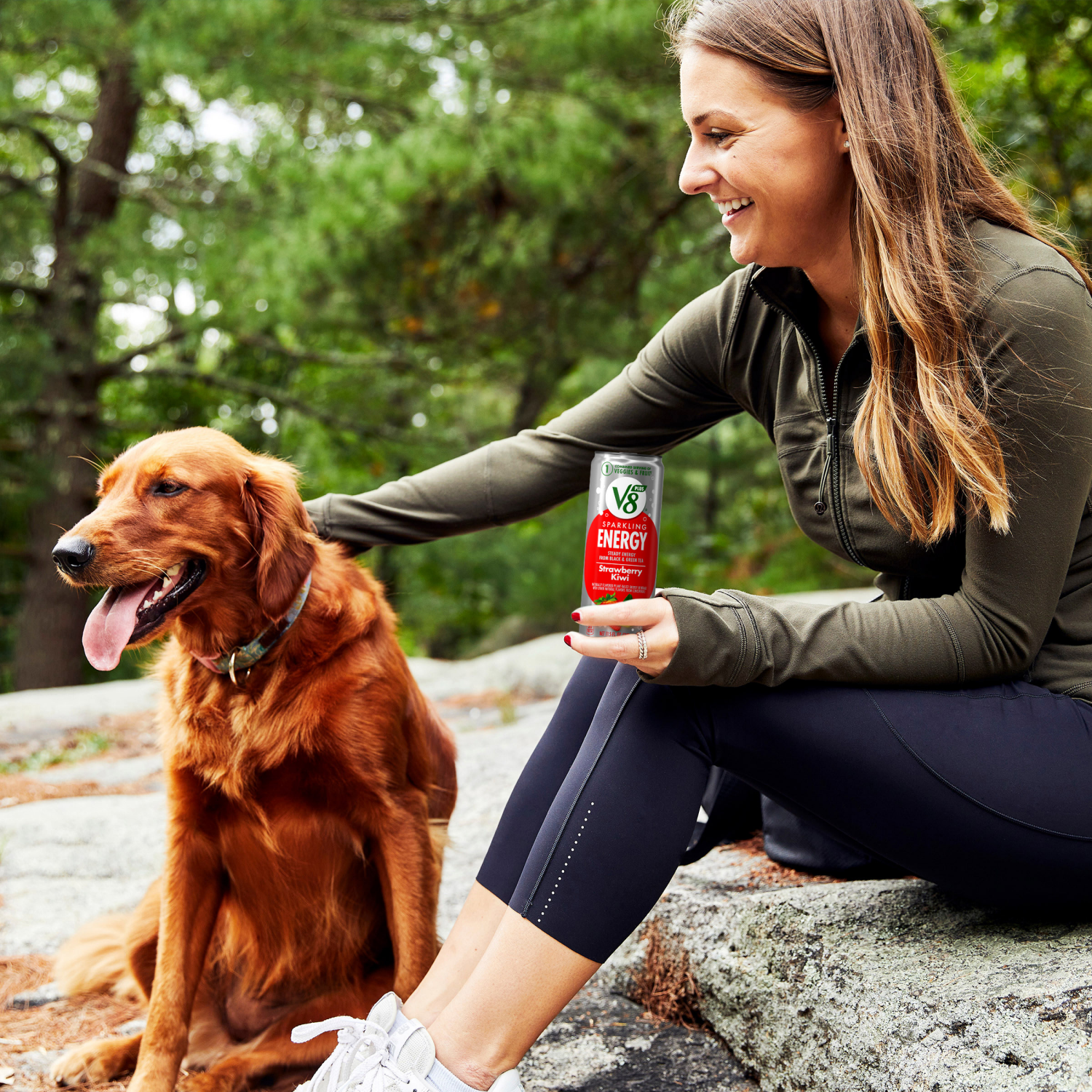 slide 6 of 8, V8 Sparkling Strawberry Kiwi Juice Energy Drink, 11.500 fl oz