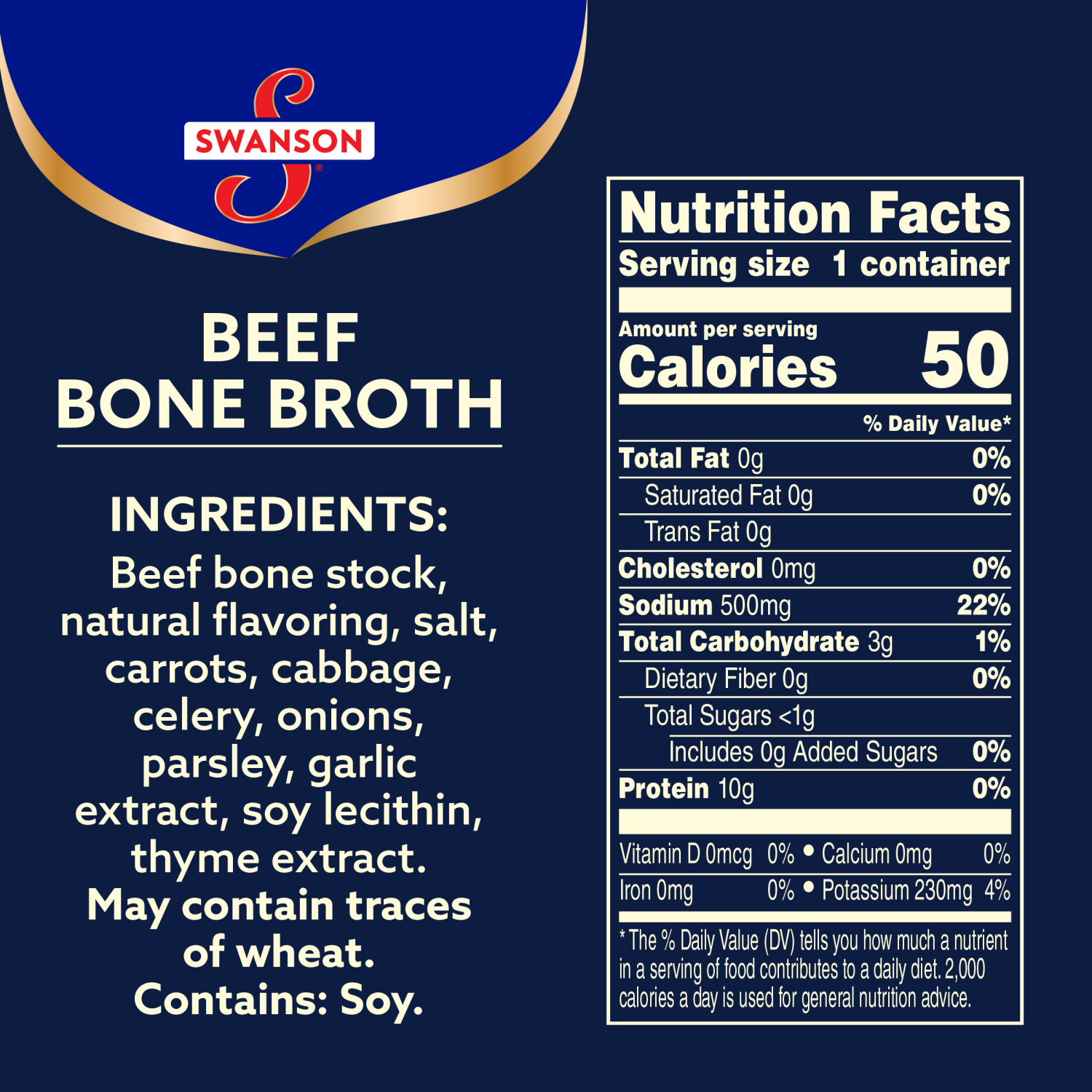 slide 2 of 5, Swanson Sipping Beef Bone Broth, 10.750 oz