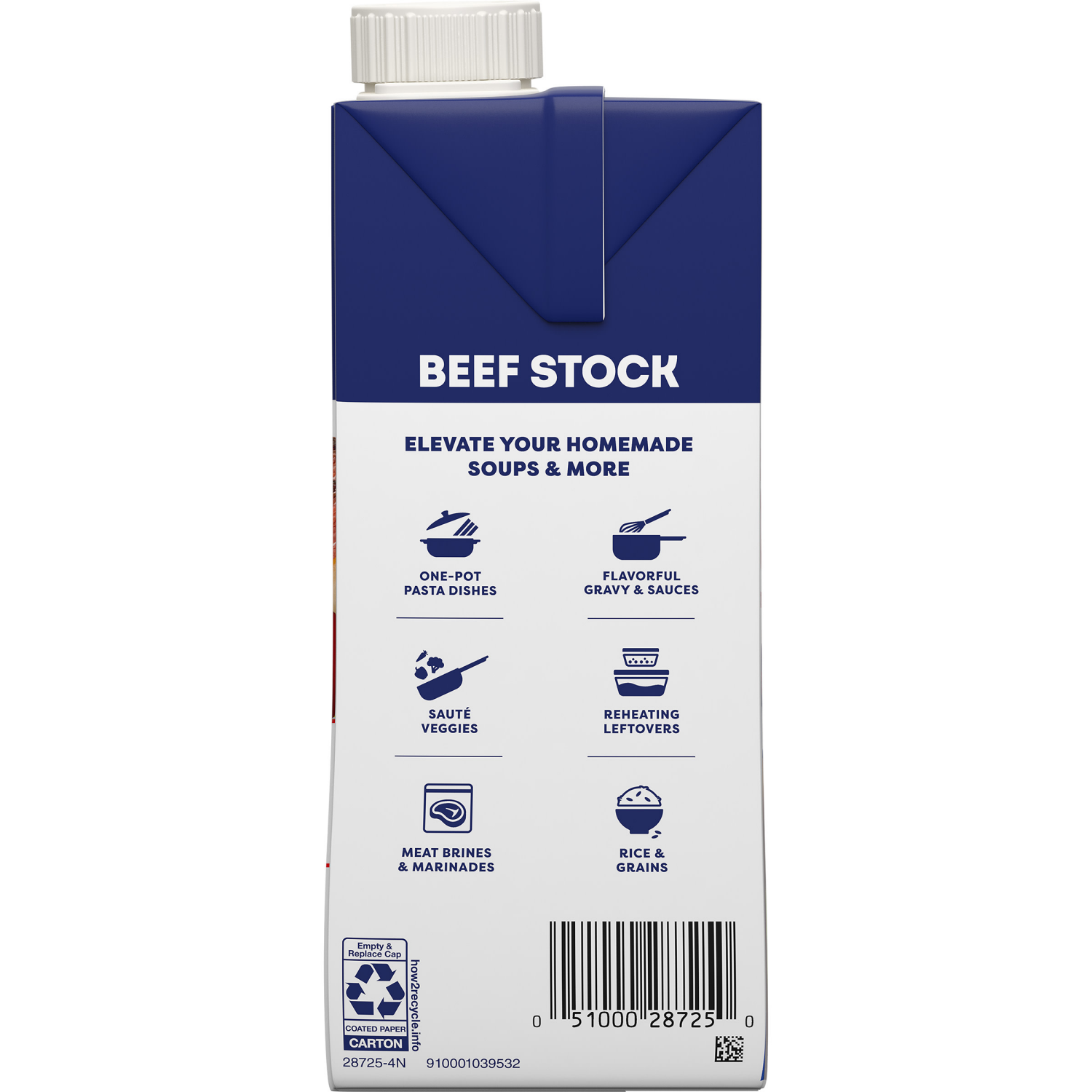 slide 5 of 8, Swanson Beef Stock, 48 oz Carton, 48 oz