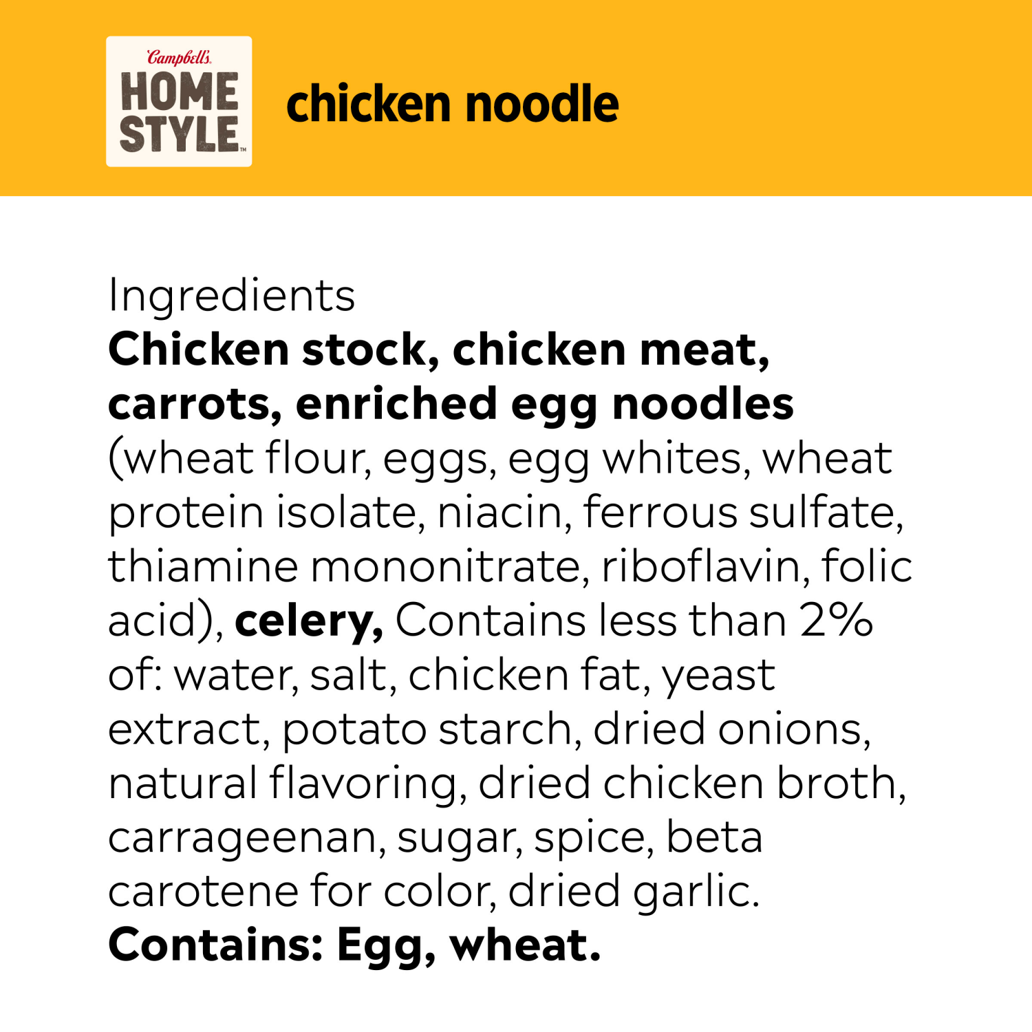slide 2 of 4, Campbell's Homestyle Chicken Noodle Soup, 16.1 OZ Can, 16.100 oz