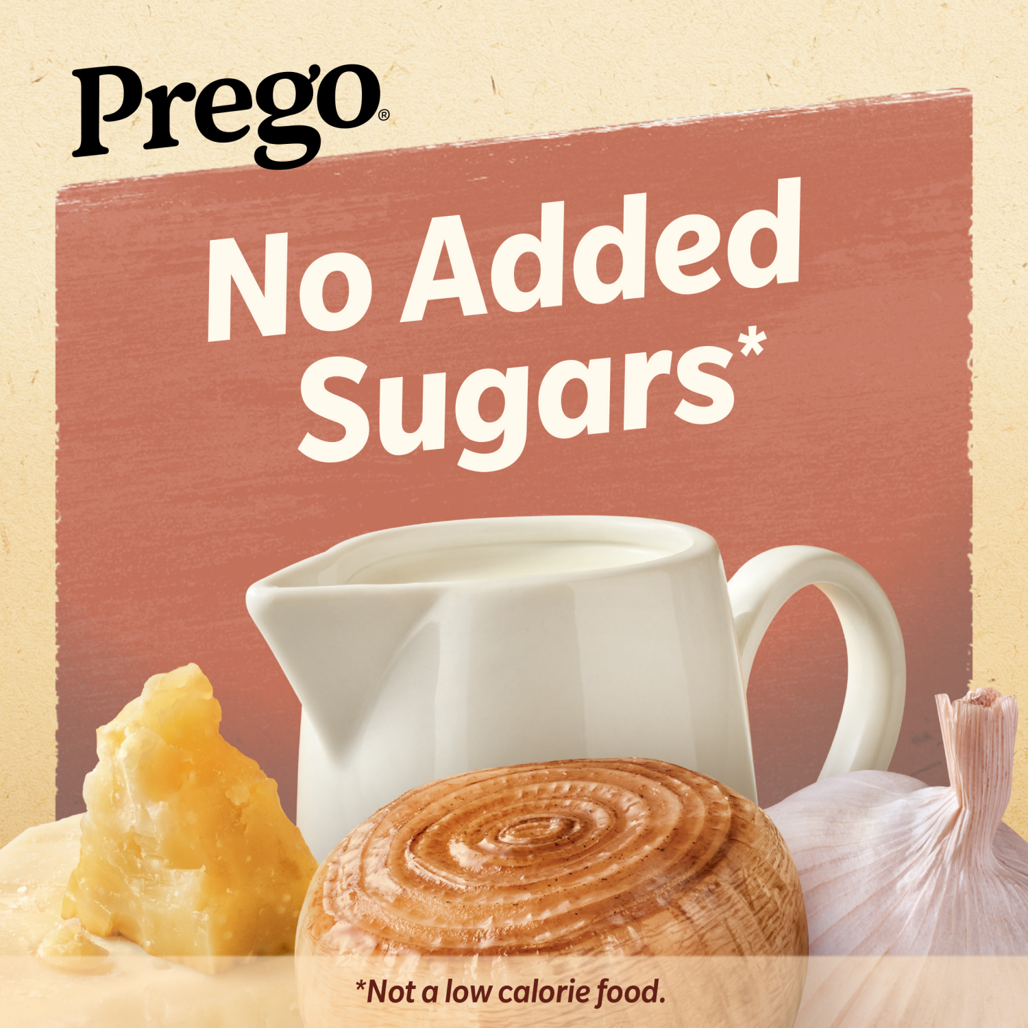 slide 7 of 8, Prego Garlic and Caramelized Onion Alfredo Pasta Sauce, 14.5 oz Jar, 14.500 oz