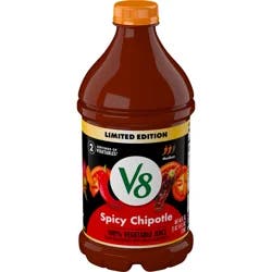 V8, 100% Vegetable Juice, Spicy Chipotle, Medium