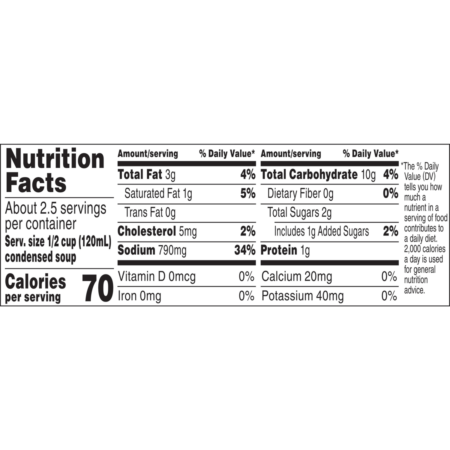 slide 5 of 6, Campbell's Condensed Garlic Parmesan Cheese Soup With Herbs, 10.5 oz Can, 10.5 oz