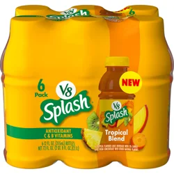 V8 Splash Tropical Blend Flavored Beverage, 12 fl oz Bottle (6 Pack)