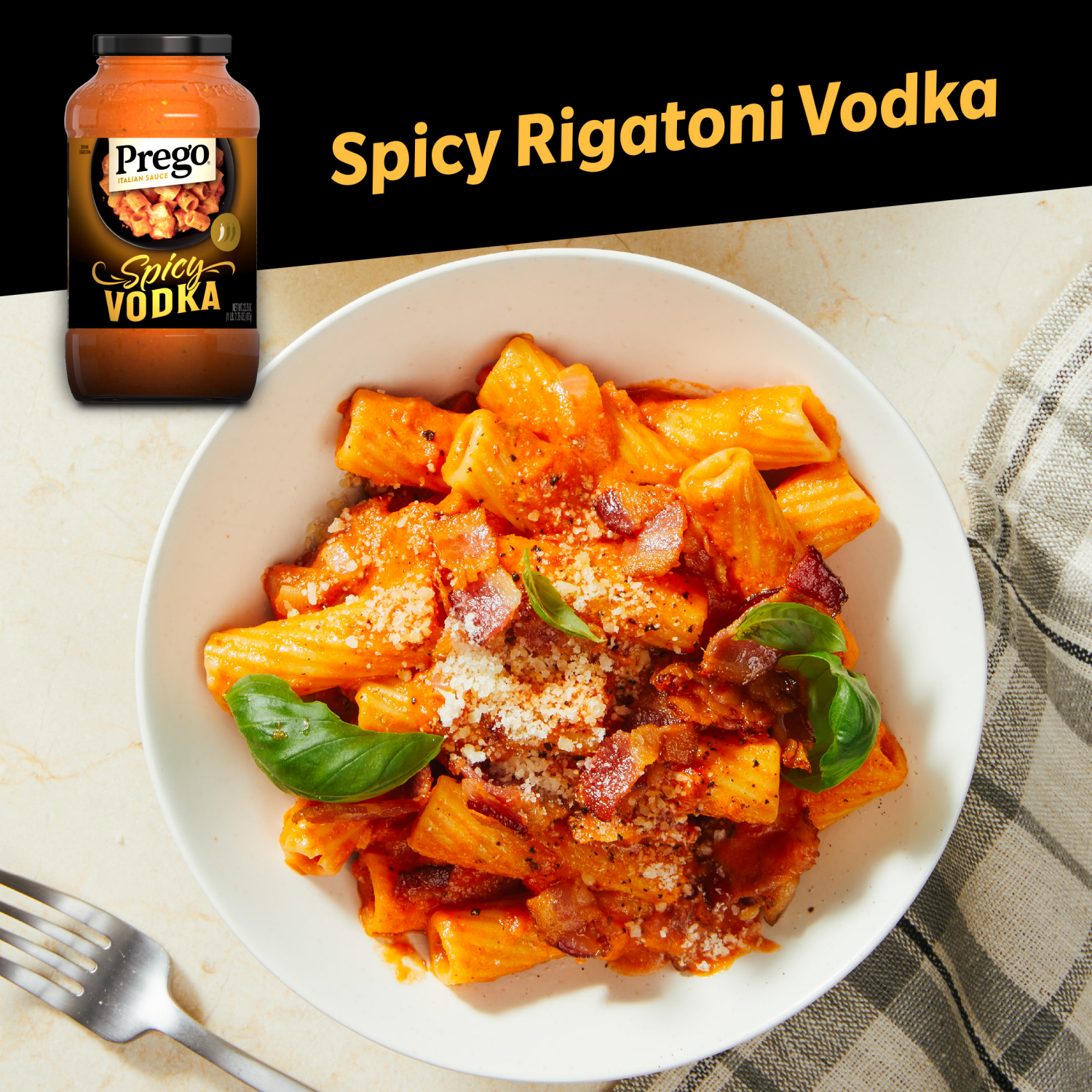 slide 6 of 8, Prego Spicy Vodka Sauce, 23.75 oz