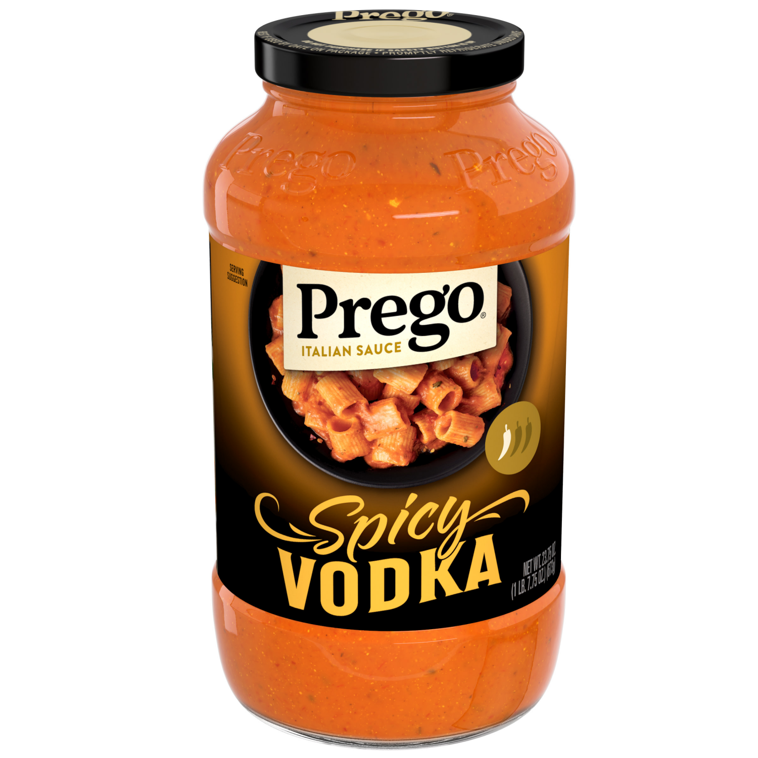 slide 1 of 8, Prego Spicy Vodka Sauce, 23.75 oz
