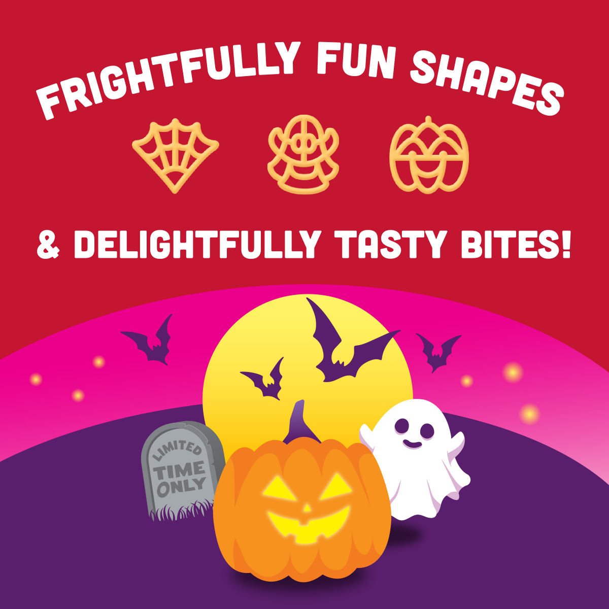 slide 2 of 7, Campbell's SpaghettiOs Original Canned Pasta with Fun Halloween Shapes\, 15.8 oz Can, 15.8 oz