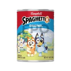 Campbell's SpaghettiOs Original Bluey Shapes Canned Pasta, 15.8 oz Can