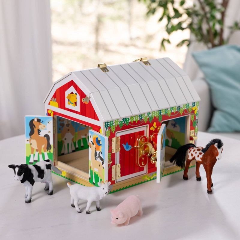 slide 9 of 9, Melissa & Doug Latches Barn, 1 ct