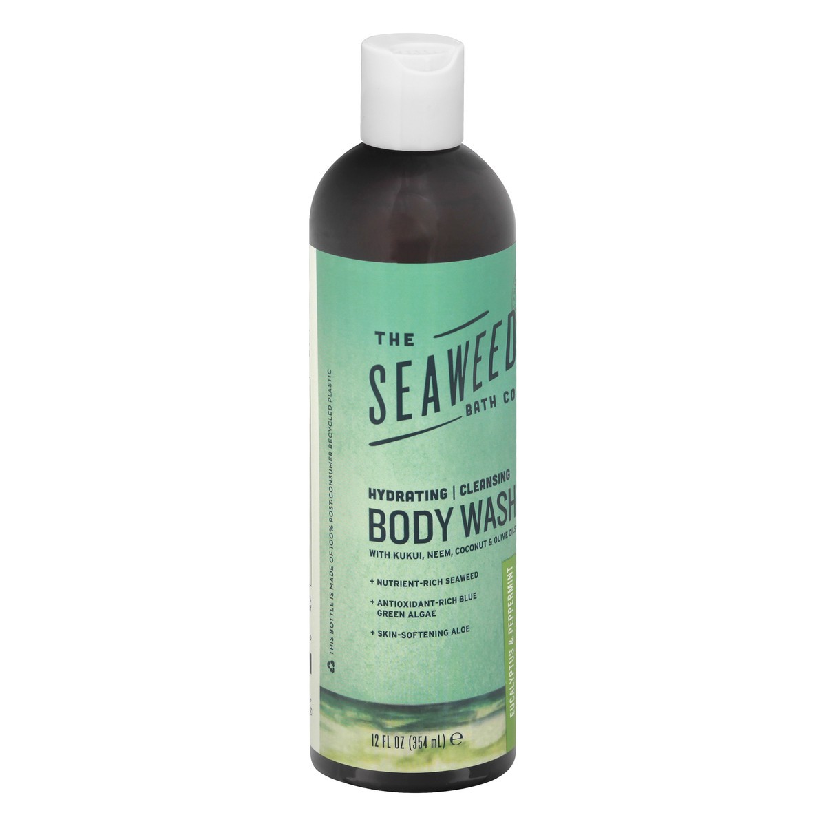 slide 2 of 9, The Seaweed Bath Hydrating Cleansing Eucalyptus & Peppermint Body Wash 12 oz, 12 oz