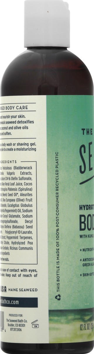 slide 7 of 9, The Seaweed Bath Hydrating Cleansing Eucalyptus & Peppermint Body Wash 12 oz, 12 oz