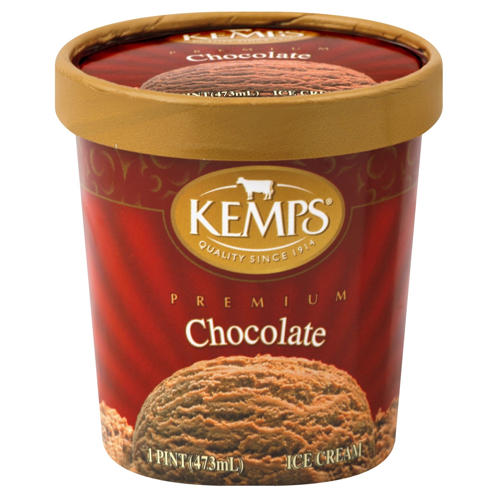 slide 1 of 6, Kemps Chocolate Ice Cream, 16 oz