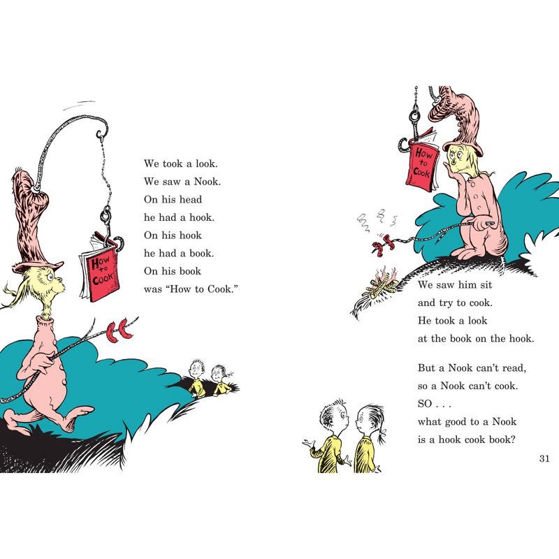 slide 3 of 4, Random House One Fish Two Fish Red Fish Blue Fish - Dr. Seuss - by DR SEUSS (Hardcover), 1 ct