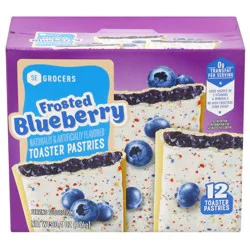 SE Grocers Frosted Blueberry Toaster Pastries 12 ct