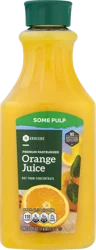 SE Grocers Some Pulp Orange 100% Juice 52 Ounces