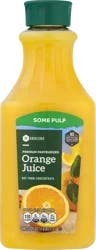 SE Grocers Some Pulp Orange 100% Juice 52 Ounces