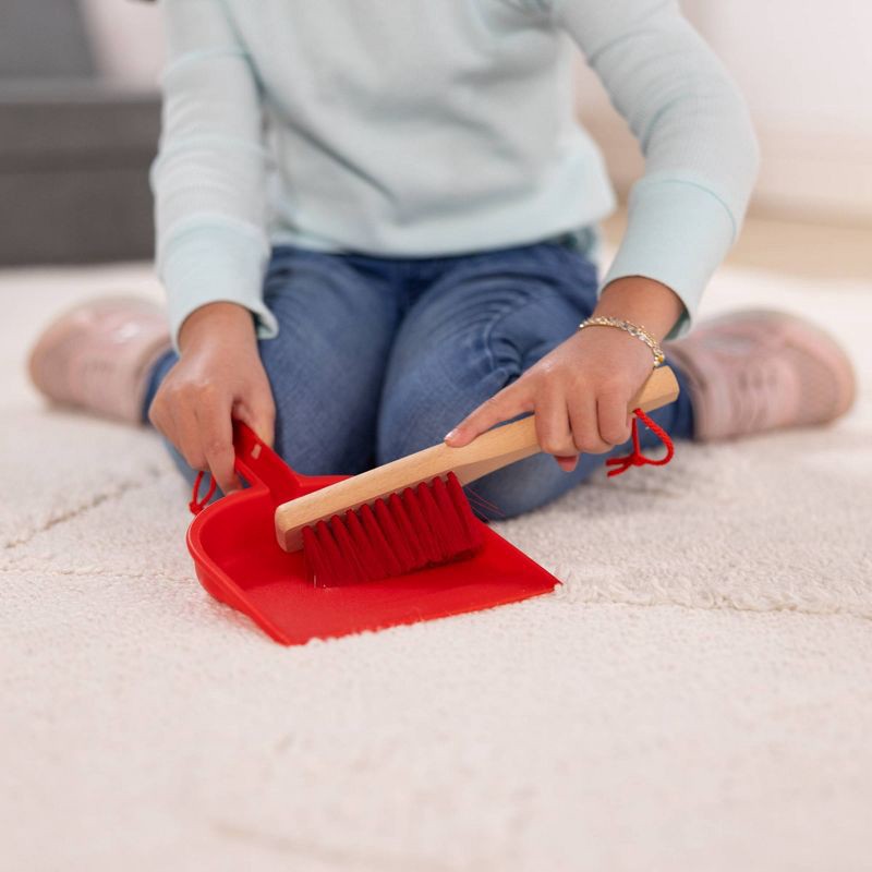 slide 7 of 9, Melissa & Doug Let's Play House! Dust, Sweep & Mop 6pc Set, 6 ct