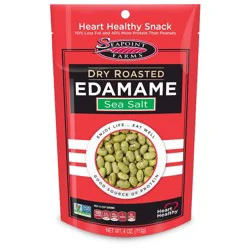 Seapoint Farms Dry Roasted Edamame Sea Salt - 4oz