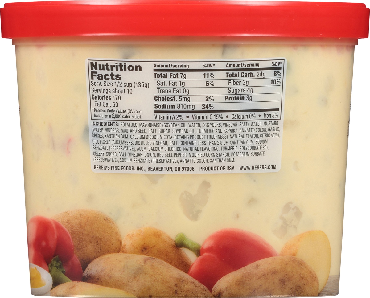 Resers Mustard Potato Salad 48 Oz Shipt 2927