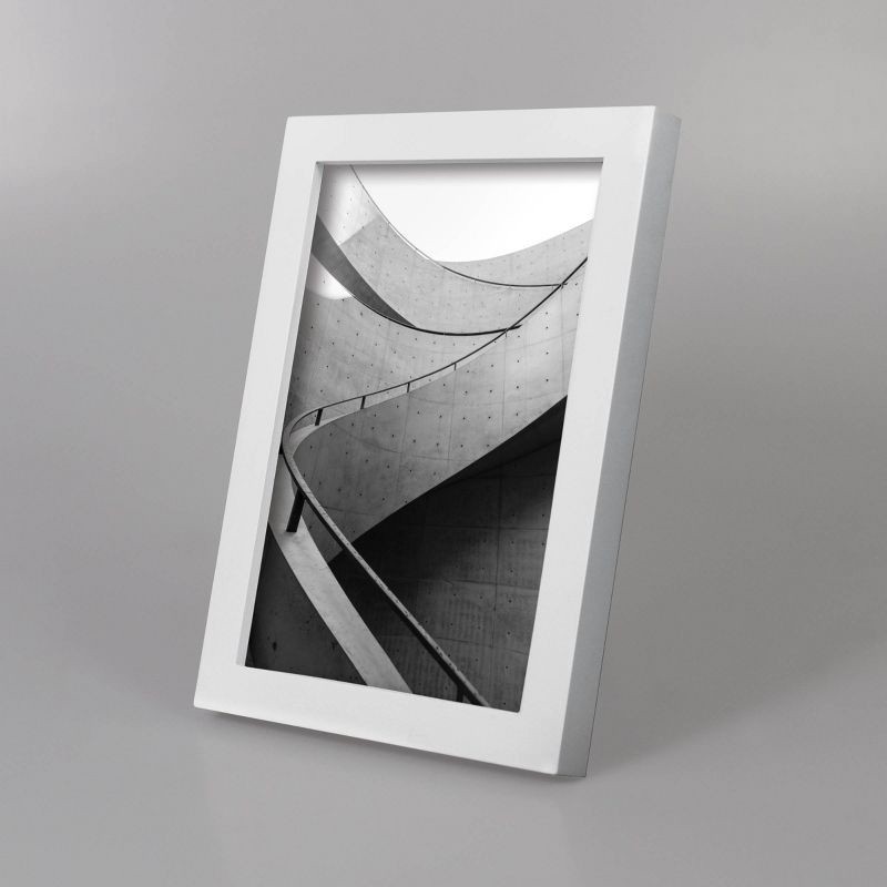 slide 2 of 4, 5" x 7" Thin Single Picture Frame White - Threshold™, 1 ct