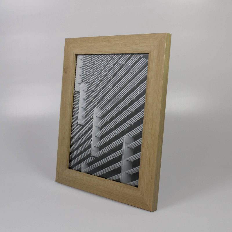 slide 4 of 4, 8" x 10" Wide Single Picture Frame Natural - Room Essentials, 1 ct