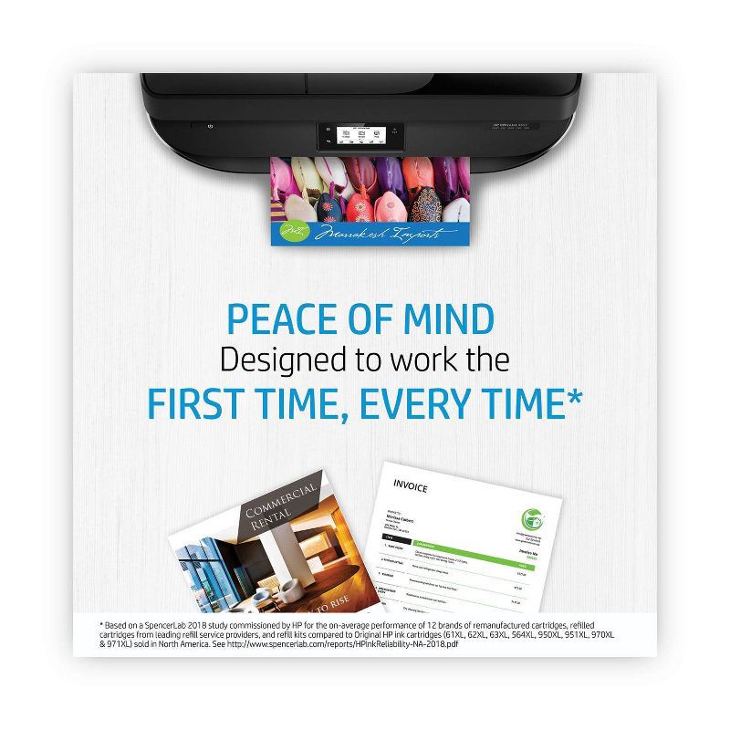 slide 7 of 16, HP Inc. HP 65 Single Ink Cartridge - Black (N9K02AN#14): Standard Yield Printer Ink, 1 ct