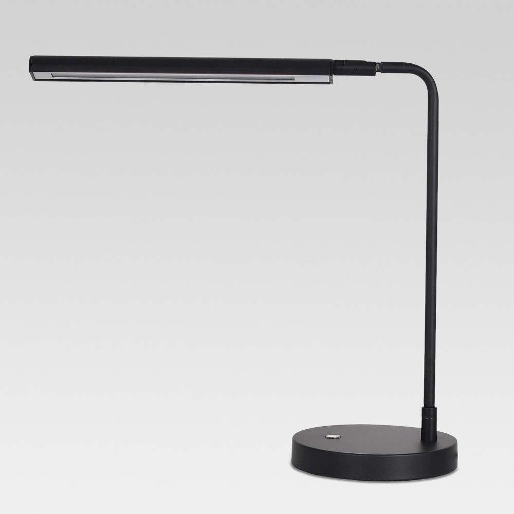 slide 2 of 2, Lemke Desk Lamp (Includes LED Light Bulb) Black - Project 62, 1 ct
