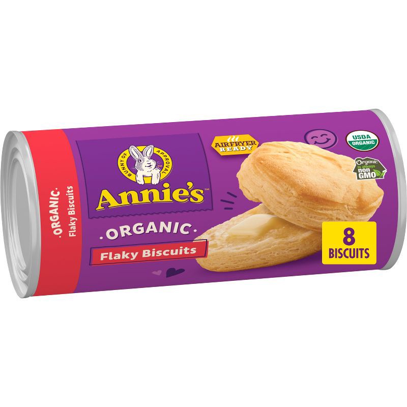 slide 1 of 15, Annie's Organic Flaky Biscuits - 16oz/8ct, 8 ct; 16 oz