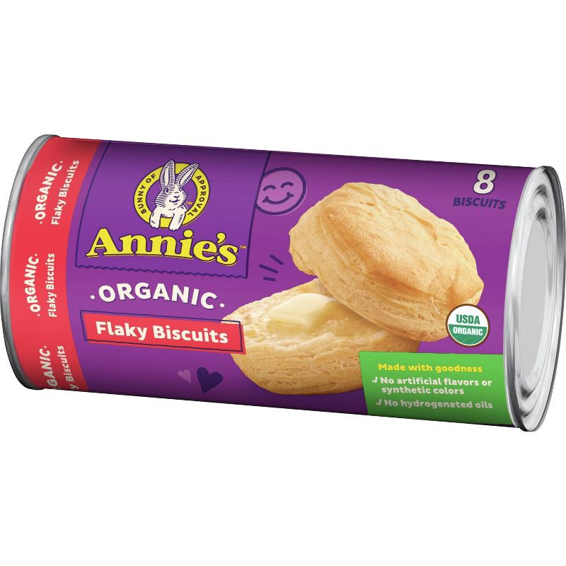 slide 8 of 15, Annie's Organic Flaky Biscuits - 16oz/8ct, 8 ct; 16 oz