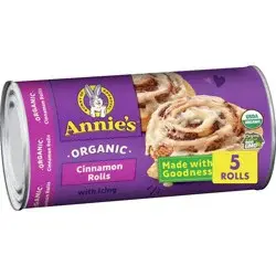 Annie's Organic Cinnamon Rolls with Icing - 17.5oz/5ct