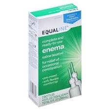 slide 1 of 1, Equaline Enema Ready-To-Use Twin Pack, 2 ct