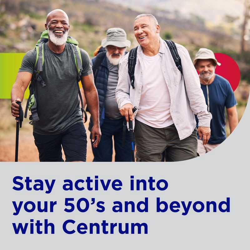 slide 8 of 14, Centrum Silver Men 50+ Multivitamin Dietary Supplement Tablets - 200ct, 200 ct