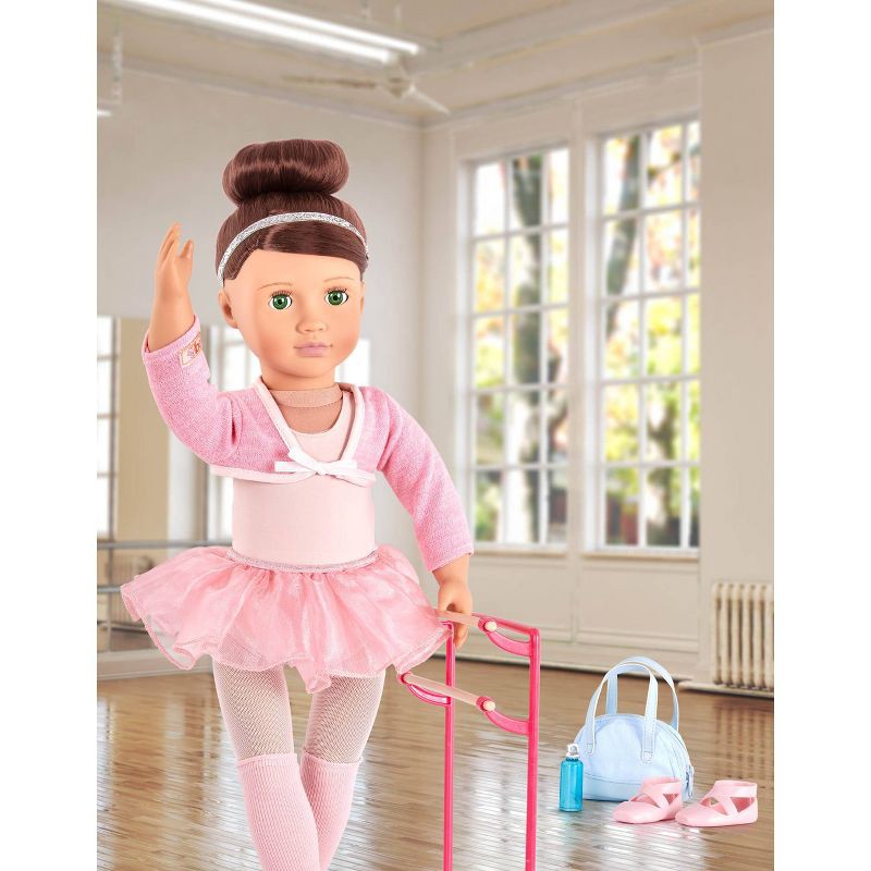 slide 2 of 7, Our Generation Sydney Lee with Storybook & Outfit 18" Ballet Doll, 1 ct