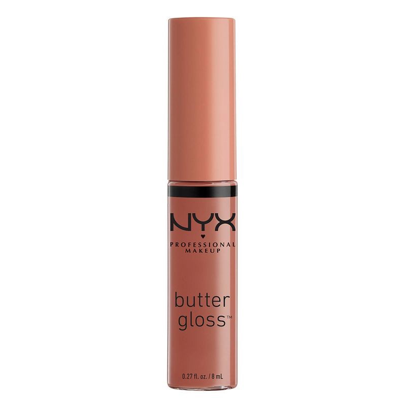 slide 2 of 8, NYX Professional Makeup Butter Lip Gloss - 16 Praline - 0.27 fl oz, 0.27 fl oz