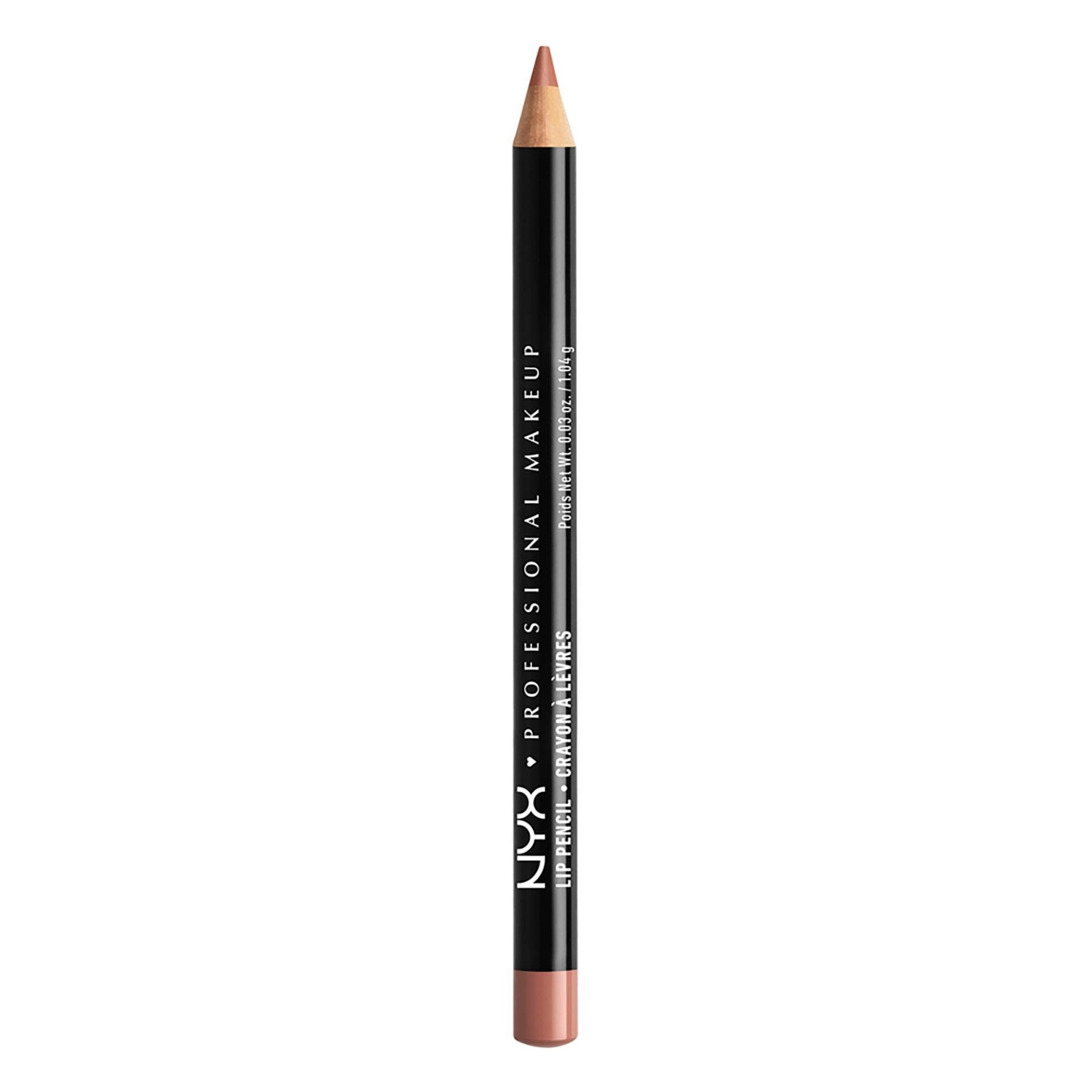 slide 1 of 5, NYX Professional Makeup Long-Lasting Slim Lip Pencil - Creamy Lip Liner - Neutral - 0.03oz, 0.03 oz