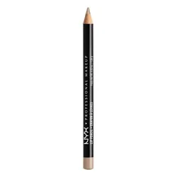 NYX Professional Makeup Long-Lasting Slim Lip Pencil - Creamy Lip Liner - Nude Beige - 0.03oz