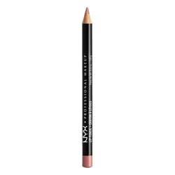 NYX Professional Makeup Long-Lasting Slim Lip Pencil - Creamy Lip Liner - Nude Pink - 0.03oz