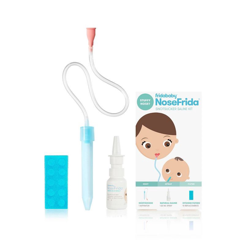 slide 1 of 1, NoseFrida Frida Baby Snotsucker Saline Kit - 20ml, 20 ml