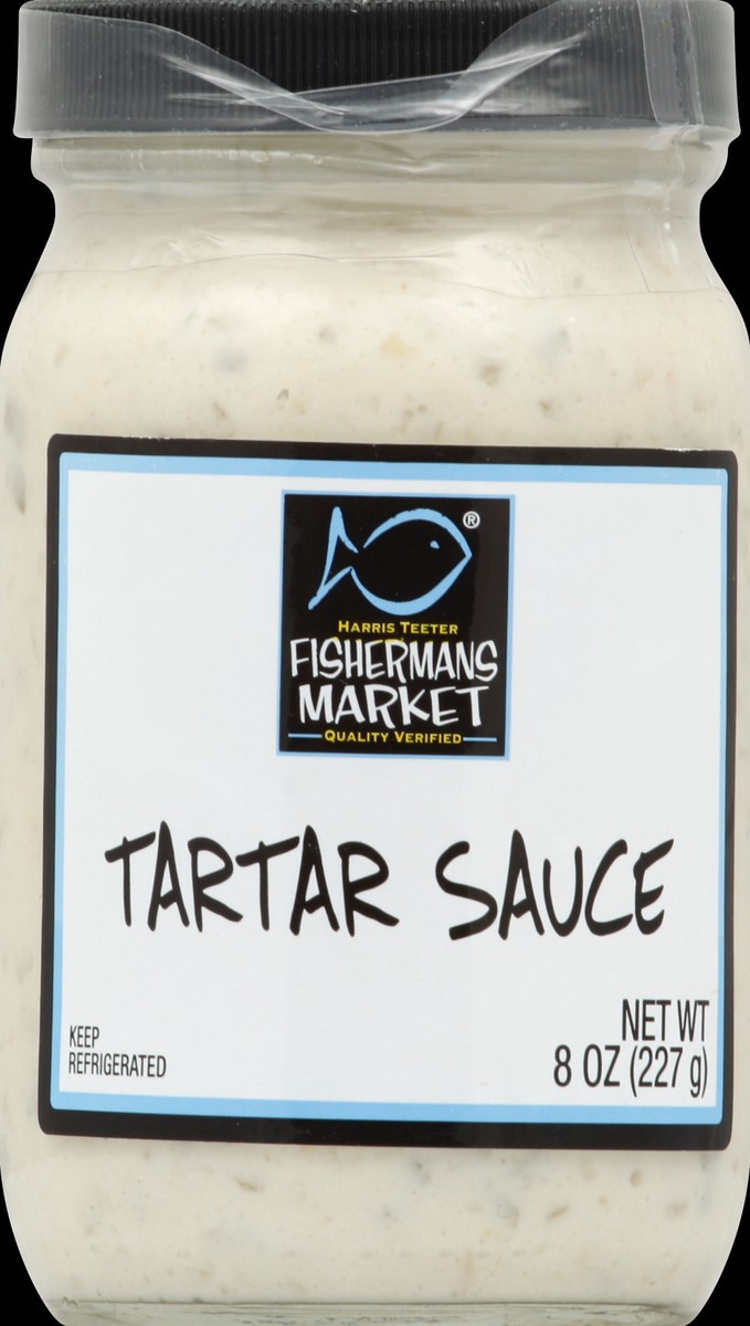 slide 1 of 3, Harris Teeter Fishermans Market Tartar Sauce, 8 oz