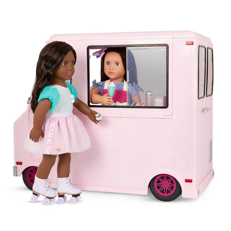 slide 7 of 10, Our Generation Sweet Stop Ice Cream Truck - Pink, 1 ct
