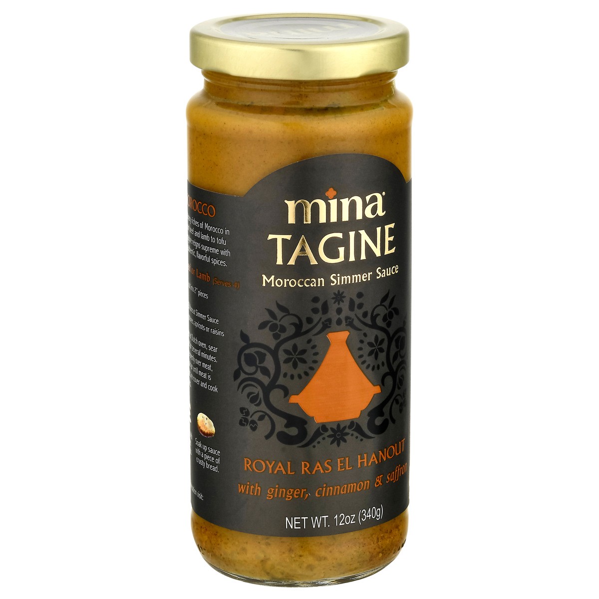 slide 4 of 14, Mina Moroccan Tagine Royal Ras El Hanout Simmer Sauce 12 oz, 12 oz