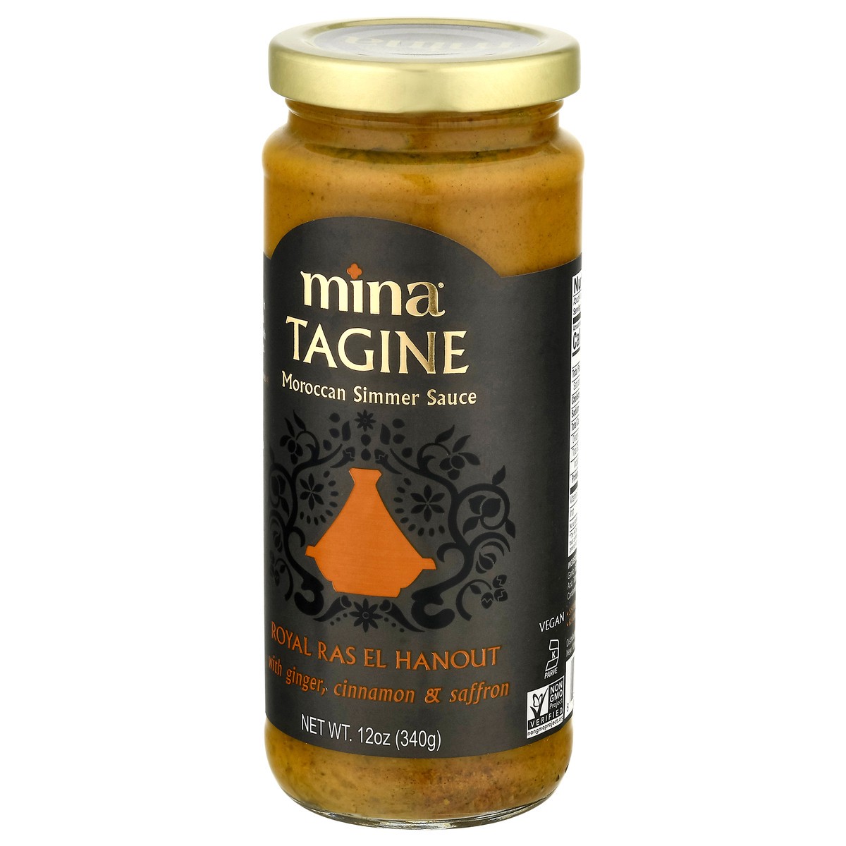 slide 11 of 14, Mina Moroccan Tagine Royal Ras El Hanout Simmer Sauce 12 oz, 12 oz