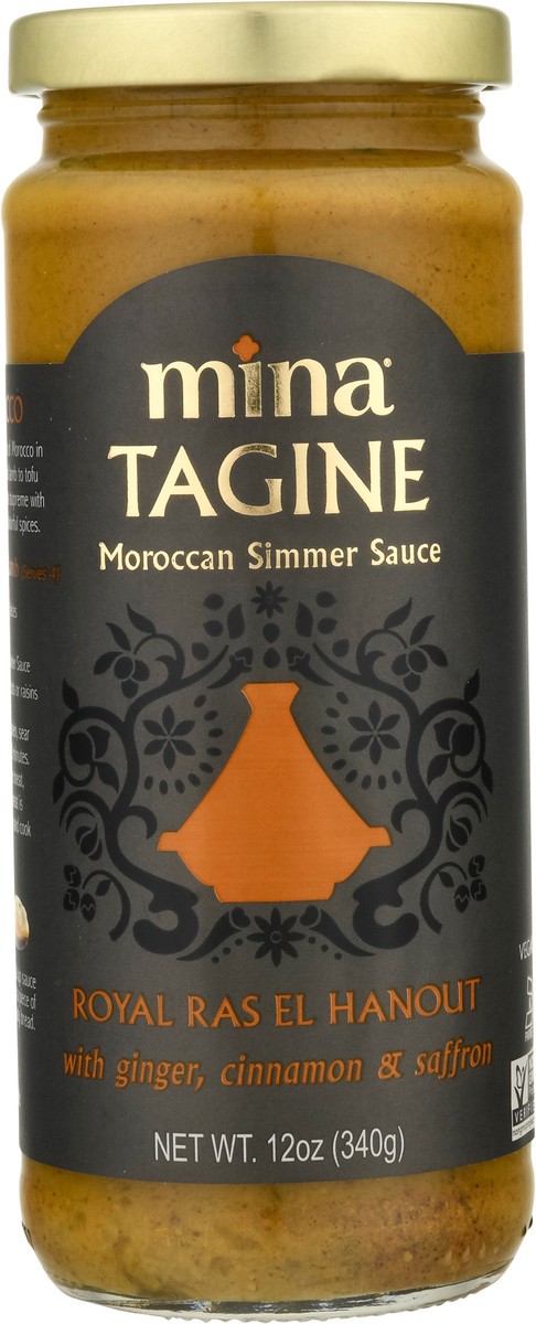 slide 9 of 14, Mina Moroccan Tagine Royal Ras El Hanout Simmer Sauce 12 oz, 12 oz