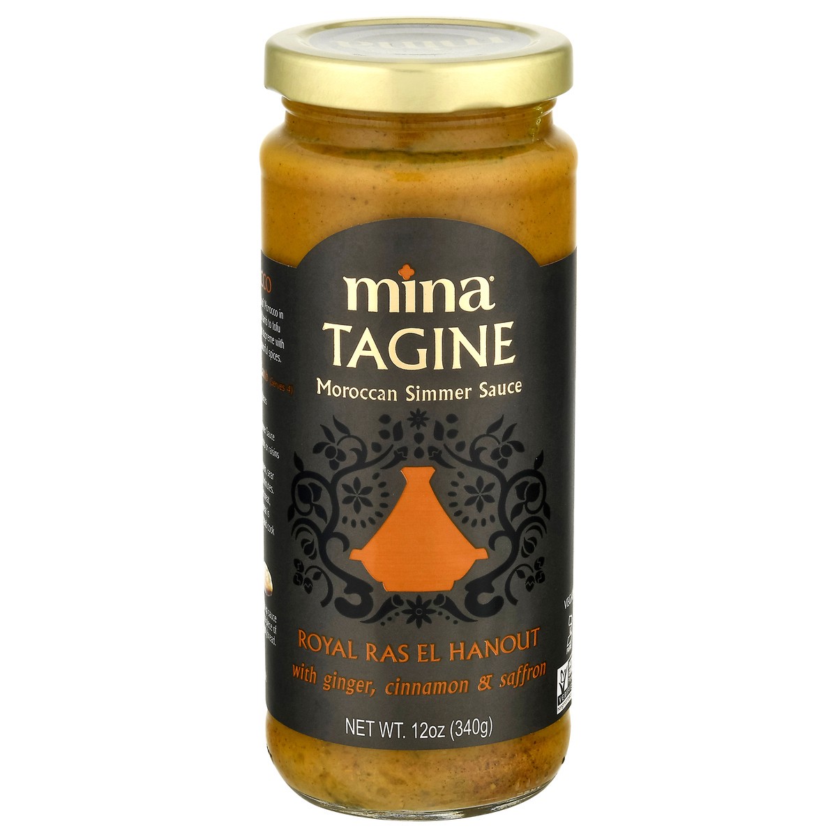 slide 7 of 14, Mina Moroccan Tagine Royal Ras El Hanout Simmer Sauce 12 oz, 12 oz