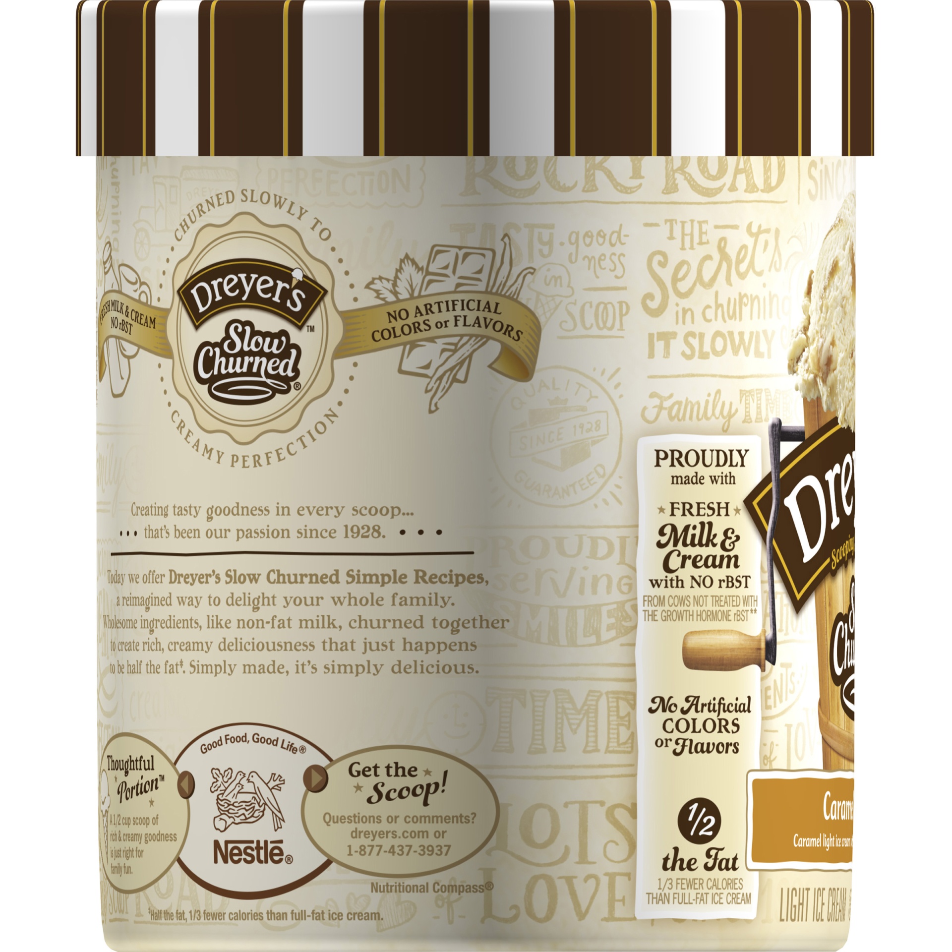 Edy's Slow Churned Caramel Delight Ice Cream 1.5 qt Shipt