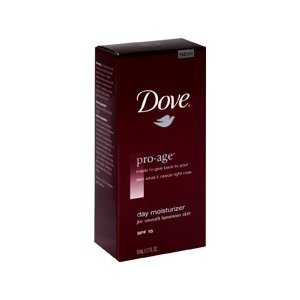 slide 1 of 1, Dove Pro-Age Day Moisturizer Spf 15, 1.7 oz