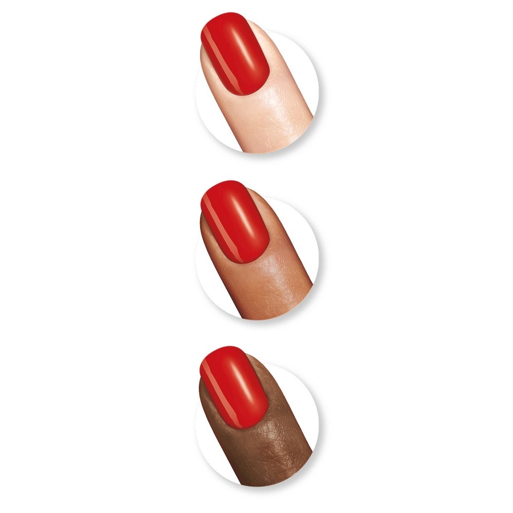 slide 3 of 4, Sally Hansen Color Therapy Nail Polish - 340 Red-iance - 0.5 fl oz, 1 ct