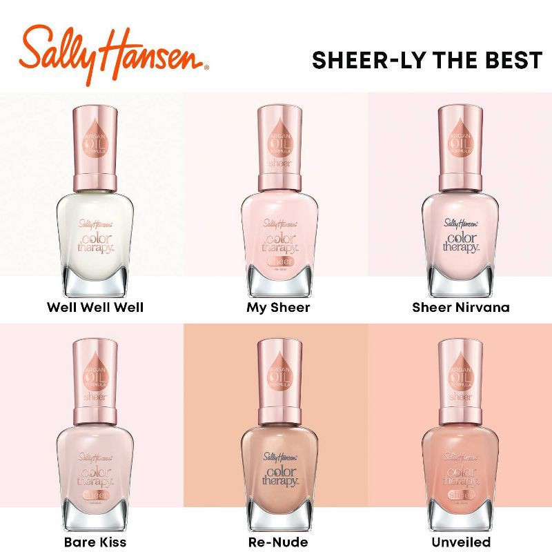 slide 8 of 8, Sally Hansen Color Therapy Nail Polish - 110 Well, Well, Well - 0.5 fl oz, 0.5 fl oz